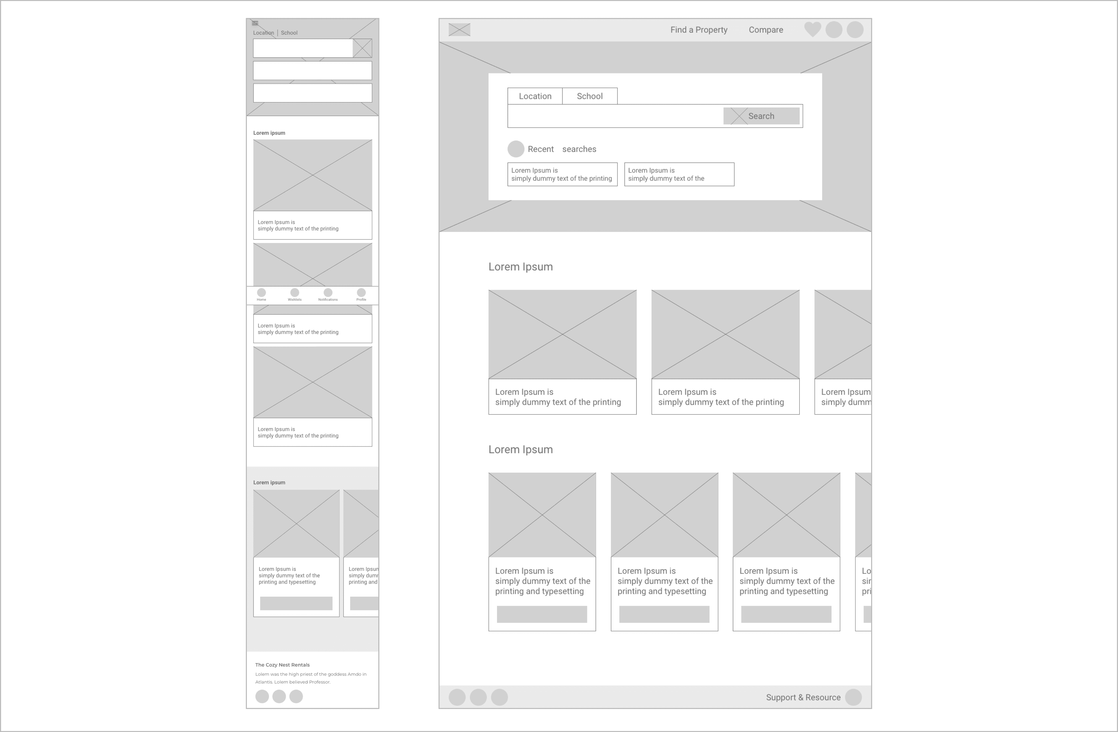 Design Wireframe Design